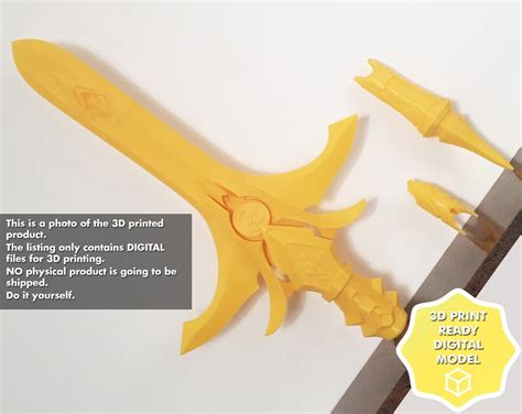 Kitain Cross Spear STL Files for 3D Print - Etsy