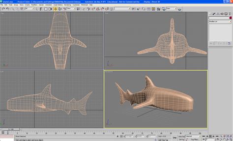 3ds Max Blog Great White Shark Development