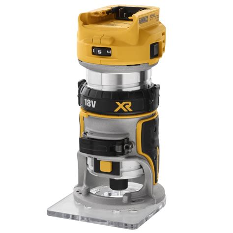 Dewalt Dcw Nt V Xr Brushless Mm Router Fixed Plunge Bases