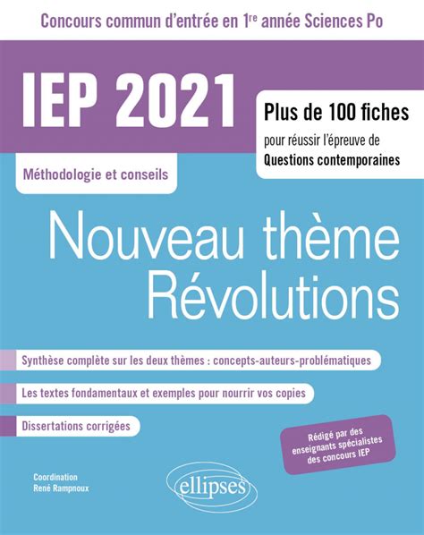 Concours Commun Iep Plus De Fiches Pour R Ussir L Preuve De