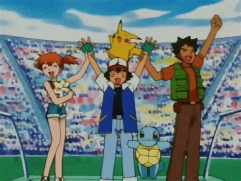 Original Pokemon Characters Ash Brock