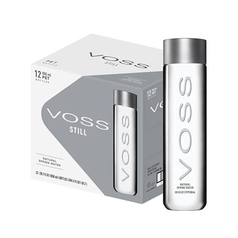 VOSS Still Water Premium Naturally Pure Water PET Plastic Water