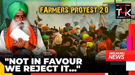 Farmers Reject Centres Proposal To Procure Five Crops At Msp Over Next