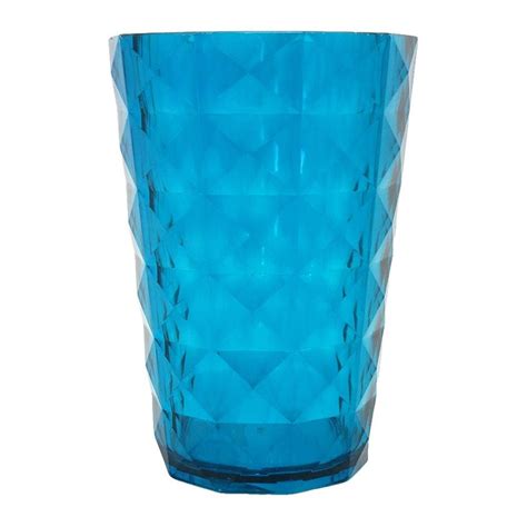 Vaso Mainstays Rombos Menta Translúcido 1 Pza Walmart