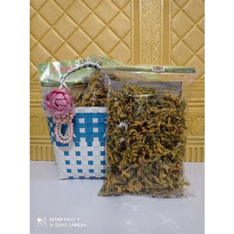 Jual Keripik Daun Kenikir By Istiqomah Shopee Indonesia