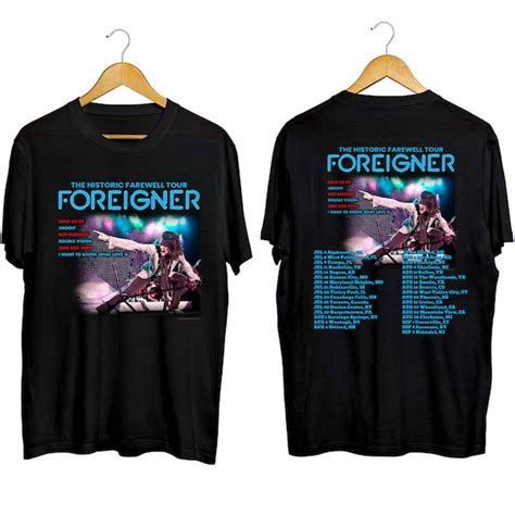 Foreigner Shirt Etsy