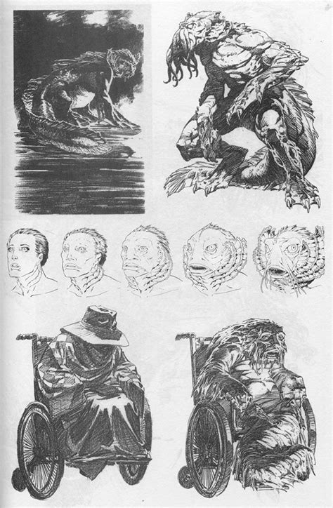 Concept Art By Berni Wrightson For An Unmade Movie Adaptation Of H P