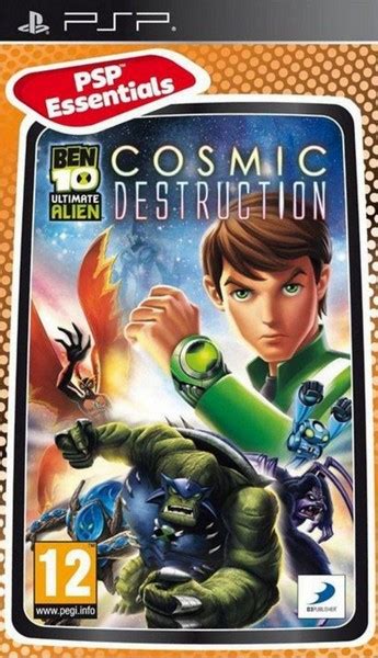 Ben Ultimate Alien Cosmic Destruction Psp Playd Twisted Realms