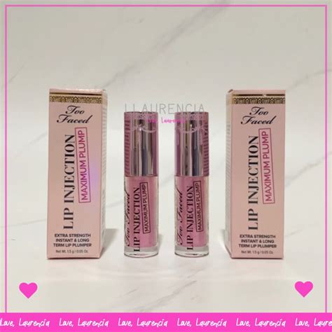 Jual Too Faced Lip Injection Maximum Plump Extra Strength Hydrating Lip