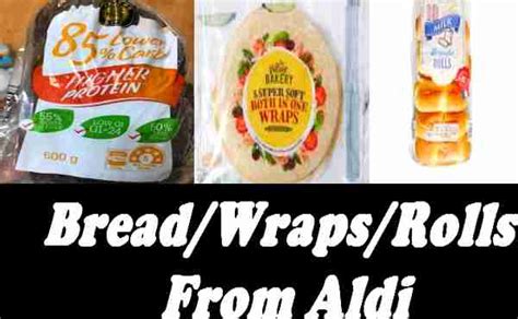 Bread/Wraps/Rolls From Aldi syn values | Simple Slimming World Recipes