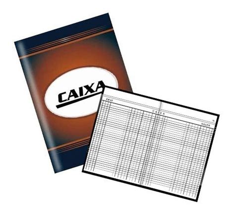 Livro Caixa Oficio Capa Dura 100 Fls Grande 215mm X 315mm Papelaria