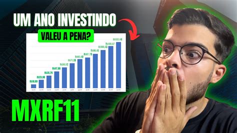 UM ANO INVESTINDO R 1 000 POR MÊS NO MXRF11 QUANTO RENDEU VALEU A