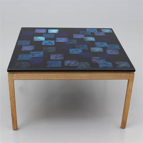 Images for 2442271 COFFEE TABLE with disc Blå Kvadrat from the