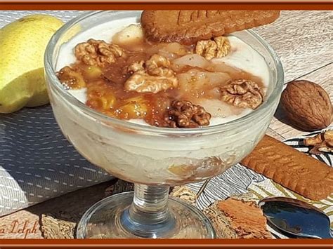 Verrine De Poire Figues Yaourt Et Noix Recette Par Oh La Gourmande