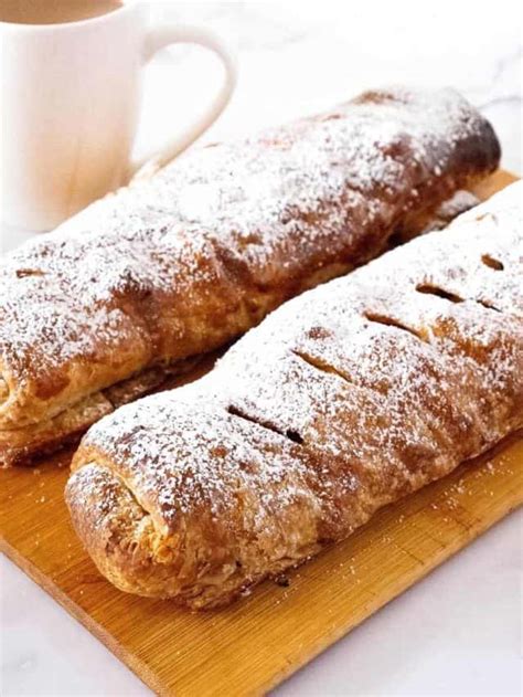 Apple Strudel Recipe With Puff Pastry Veena Azmanov