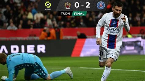 Lionel Messi Anota En El Triunfo Del Psg Y Supera A Cristiano Ronaldo