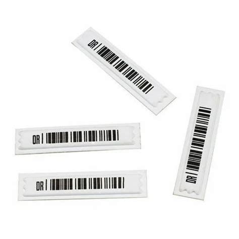 White Printed Polyester Barcode Label Gsm Gsm At Rs Square