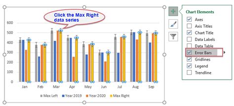 Create Arrow Variance Chart In Excel