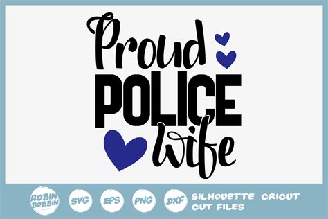 Policeman Svg Proud Police Wife Svg Police Svg 318050 Cut Files Design Bundles