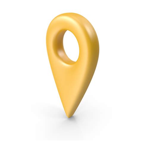 Yellow Location Marker 3d Object 2299369021 Shutterstock