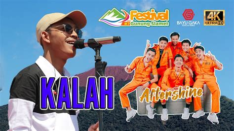 Kalah Aftershine Festival Gunung Slamet Youtube