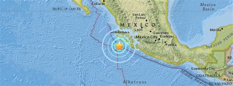 Strong And Shallow M6 2 Earthquake Hits Near The Coast Of Mexico The