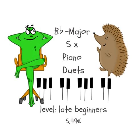 B flat-Major: ‘Piano Duets’ ‣ Piano Comics