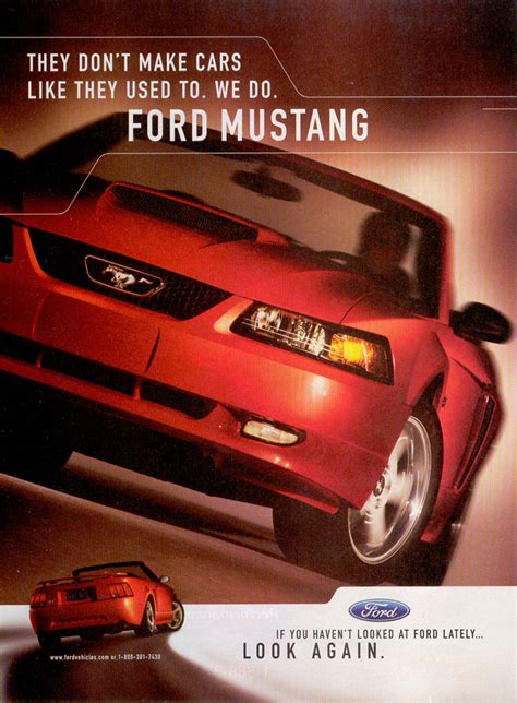 Ford Mustang Gt Convertible Print Ad Stangbangers