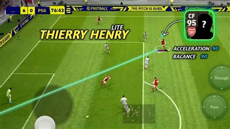 When Konami Releases Thierry Henry Lite In Efootball 2023 Mobile