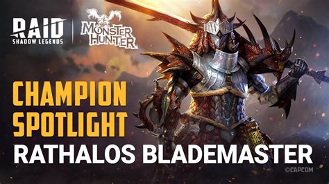 Raid Shadow Legends Champion Spotlight Rathalos Blademaster Youtube