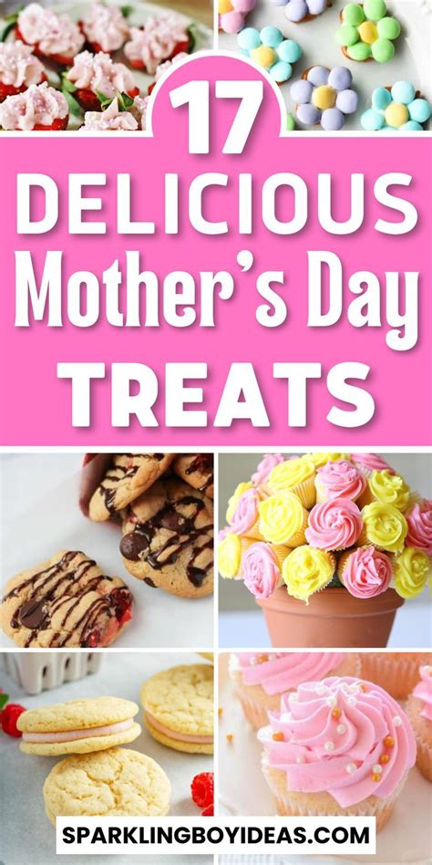 17 Easy Mothers Day Treats Mothers Day Desserts Mothers Day Cookies