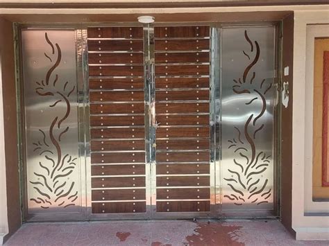 Modern Stainless Steel Laser Cut Gate For Home At Rs 1300 Sq Ft In