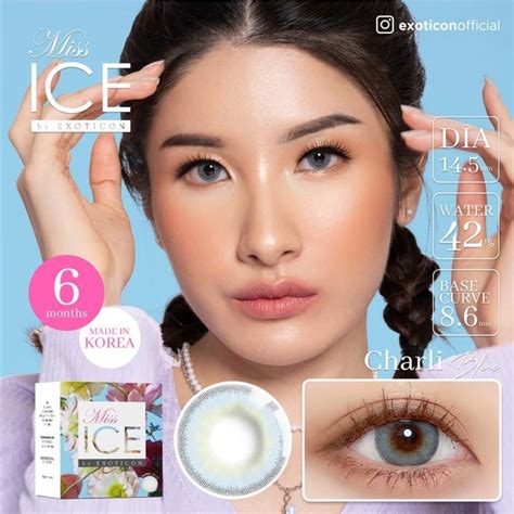 Jual SOFTLENS MISS ICE NORMAL 14 5 MM By EXOTICON Shopee Indonesia