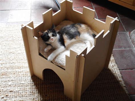 Wooden Cat Castle Playhouse Wooden Cat Cat Castle Play Houses