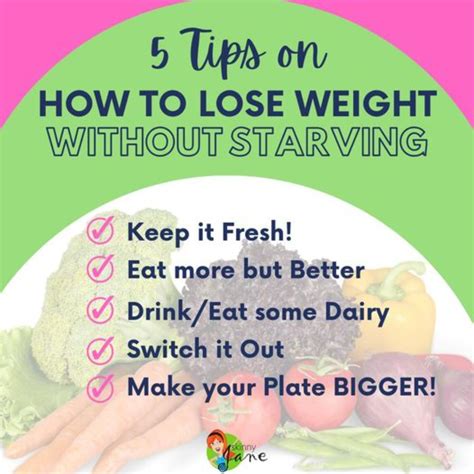 Tips On How To Lose Weight Without Starving Skinnyjane