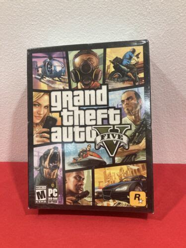 2015 Brand New Factory Sealed Grand Theft Auto Five V Gta V Gta 5 Pc