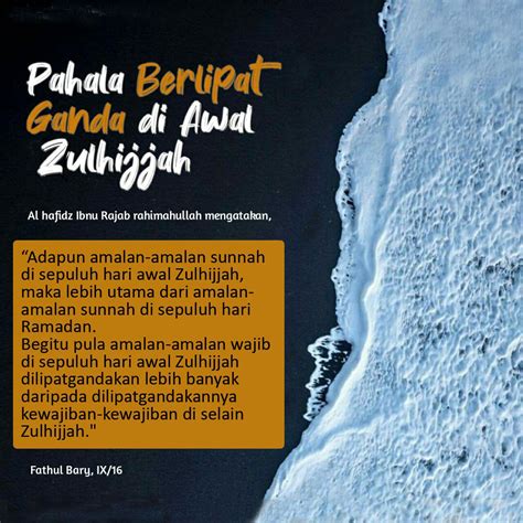 Amalan 10 Hari Pertama Zulhijjah ShilohropTodd