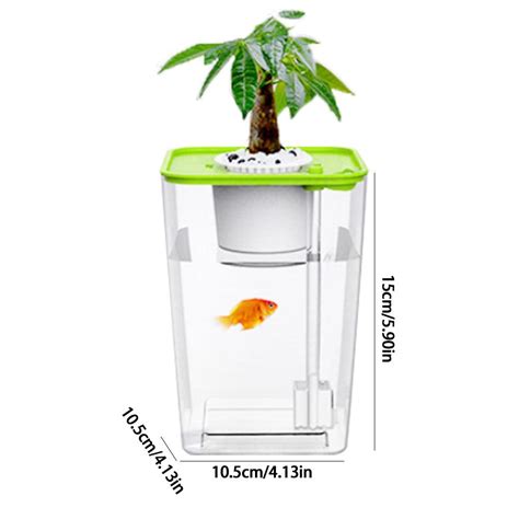 Buy Fish Vegetables Symbiotic Free Water Desktop Fish Tank Small Betta