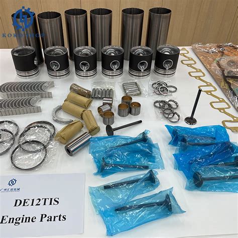 Doosan De Tis Overhaul Rebuild Kit Complete Engine Parts Liner Kit