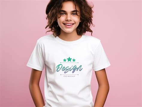 Plantilla psd de diseño de maqueta de camiseta Archivo PSD Premium