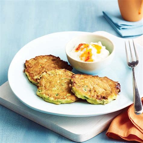 Cottage Cheese And Zucchini Fritters Healthy Recipe Ww Australia