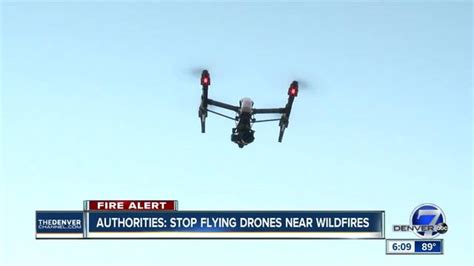 Colorado Fire Officials Urging People To Stop Flying Drones Near