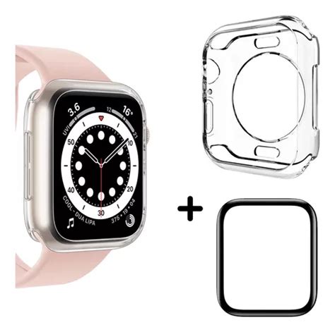 Capa Silicone Premium Para Apple Watch 7 Encaixe Perfeito MercadoLivre