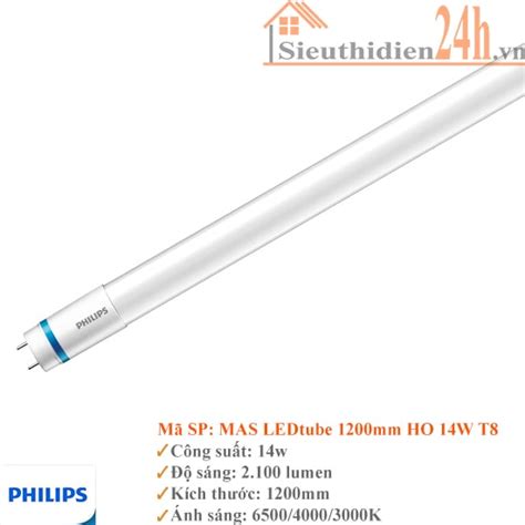 Bóng Đèn Philips MAS LEDtube 1200mm HO 14W T8