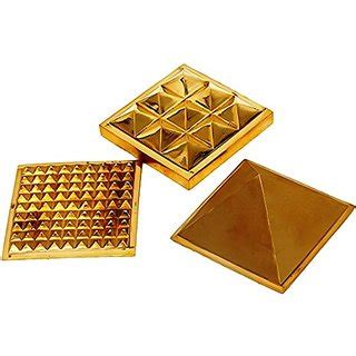 Buy Jaz Deals Vastu Pyramid Set Of Three Pyramid Ashtdhatu Vastu