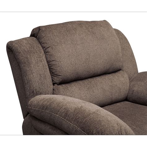 Aldo Power Recliner Mocha Value City Furniture