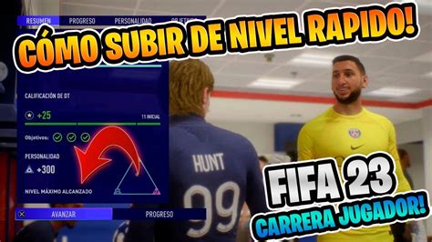 C Mo Subir De Nivel En Fifa Modo Carrera Jugador Youtube