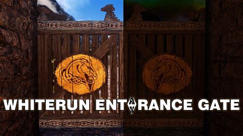 Whiterun Entrance Gate モデルテクスチャ Skyrim Special Edition Mod データベース