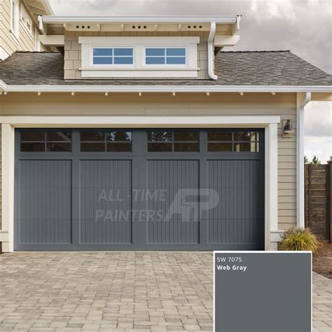 Web Gray Sherwin Williams Garage Door Color Garage Door Colors