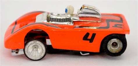 Lot Rare Aurora Afx Super Ii Ho Slot Car Red